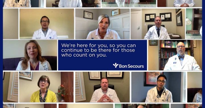 A photo compilation of some of our Bon Secours providers