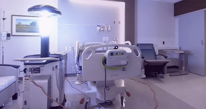 The Xenex LightStrike Germ-Zapping Robots™ at Bon Secours St. Francis Health System.