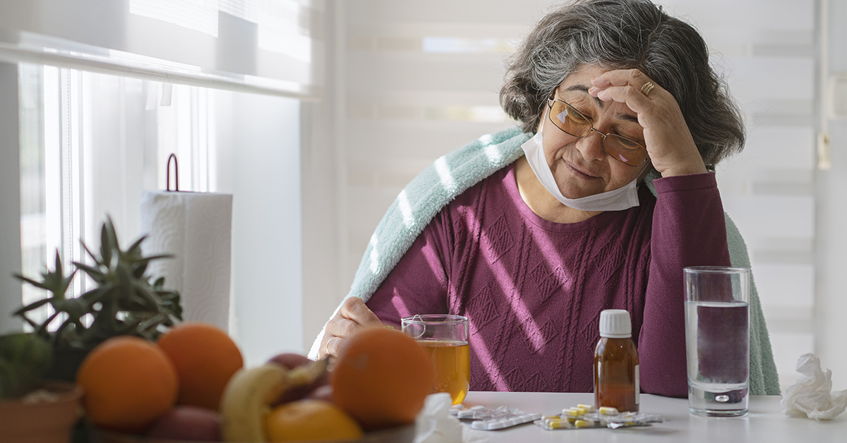 high risk for flu complications