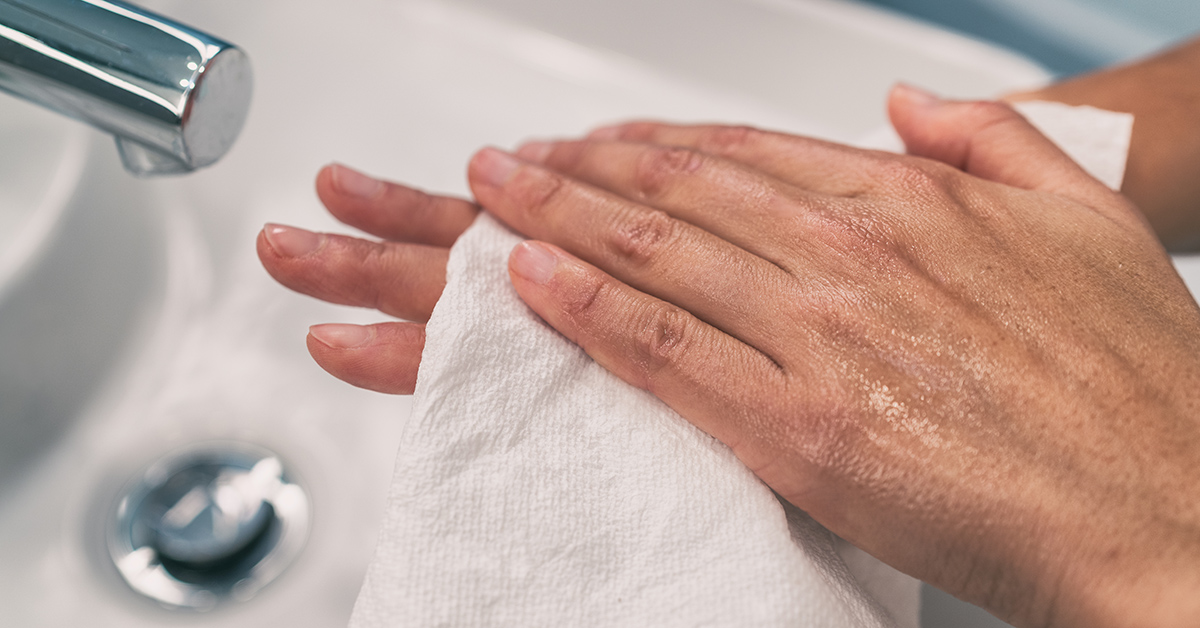 Do You Have Dry Hands from Handwashing?