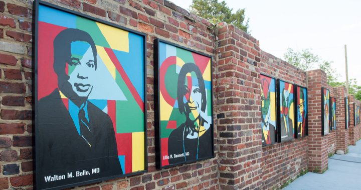 Photo of the Legacy Wall in Richmond.