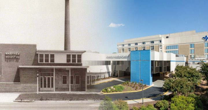 Maryview Medical Center then and now