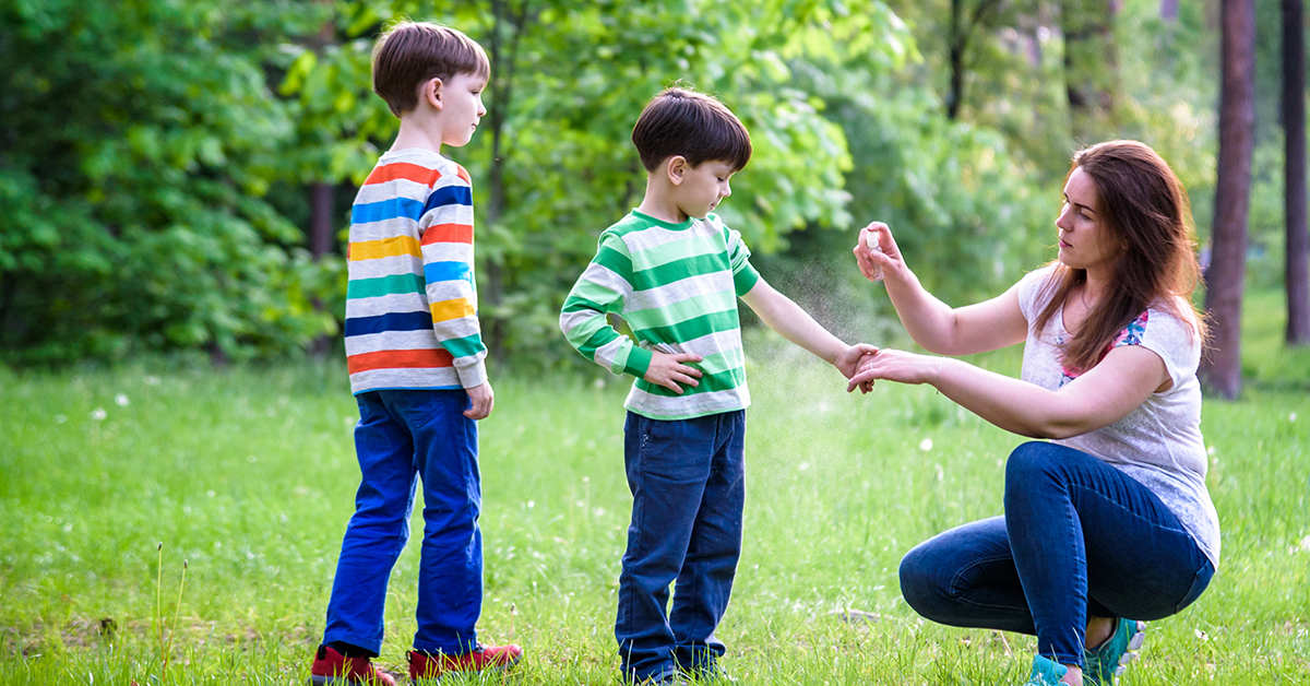 is deet safe for kids