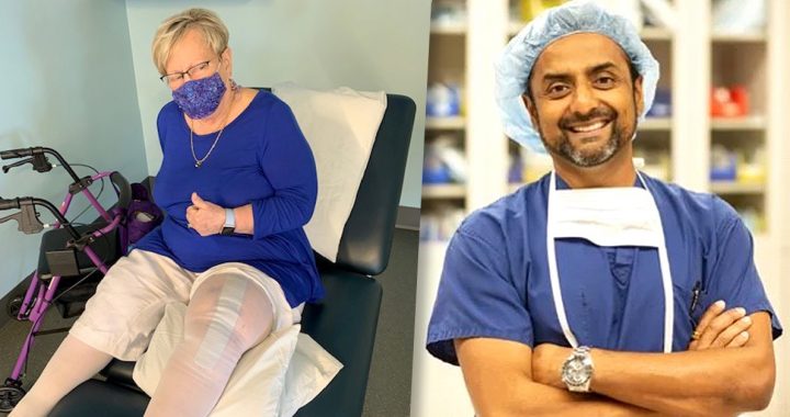 Pam Phillips and Dr. Manish Patel