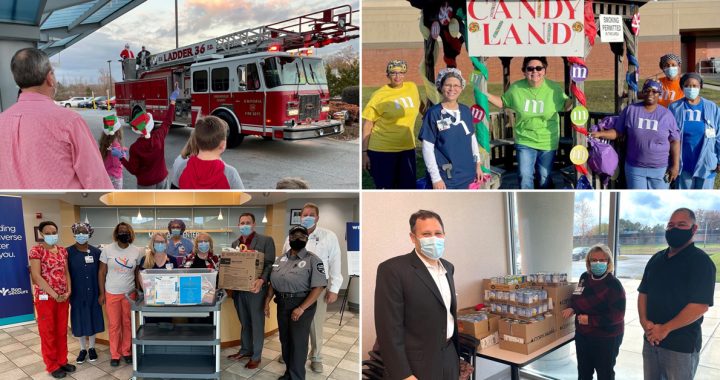 Southern Virginia Medical Center team members giving back