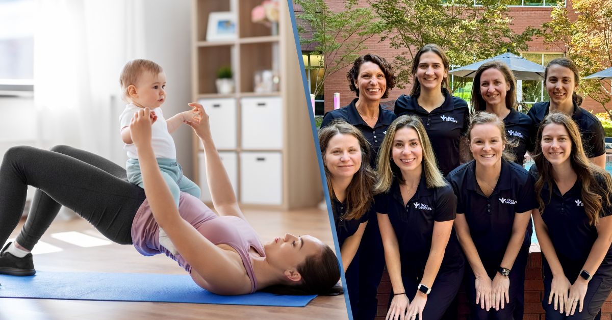 pelvic floor therapy at home, bon secours greenville